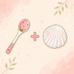 1 łyżeczka + 1 Gacha Muszla